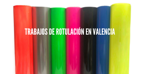 Trabajos de rotulación en Valencia|Trabajos de rotulación Valencia